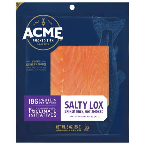 Acme Smoked Fish Salty Lox Perspective: front