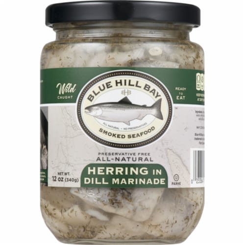 Blue Hill Bay Dill Sauce Herring Perspective: front