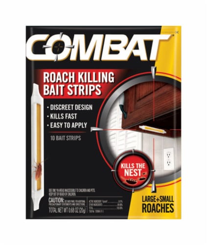 Combat® Roach Killing Bait Strips Perspective: front