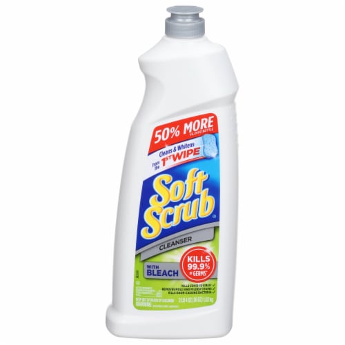 Soft Scrub® with Bleach Cleaner Gel, 28.6 fl oz - Kroger