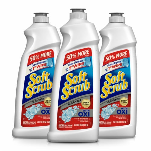 Soft Scrub Oxi Cleanser Perspective: front