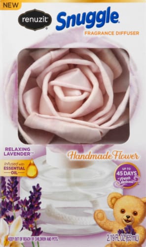 Renuzit Snuggle Frangrance Diffuser Flower Perspective: front
