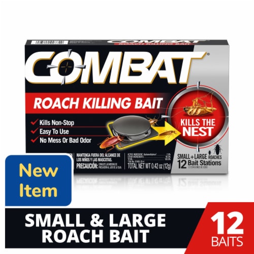 Combat® Roach Killing Bait Perspective: front