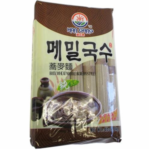 Han Gang Korean Style Buckwheat Noodle Perspective: front