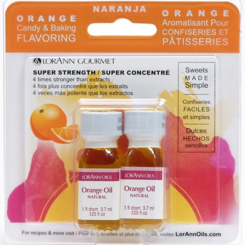 LorAnn Orange Flavor Oils Perspective: front
