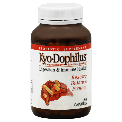 Kyo Dophilus Digestion & Immune Health Dietary Supplement Perspective: front