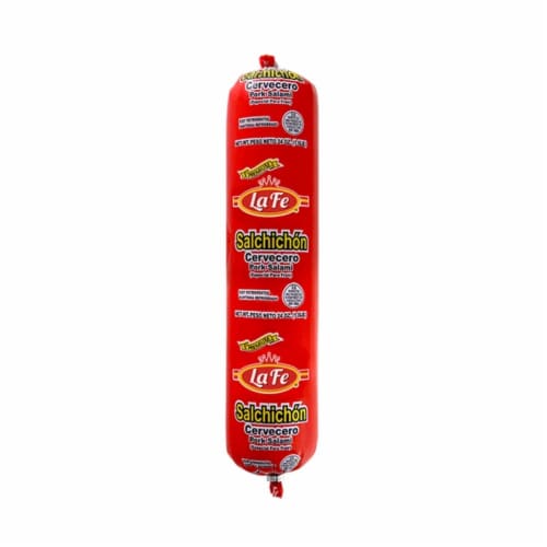 La Fe® Premium Pork Salami Perspective: front