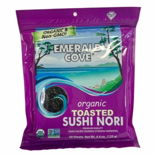 Emerald Cove Organic Sushi Nori Perspective: front
