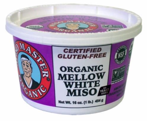 Miso Master® Organic Mellow White Miso Perspective: front