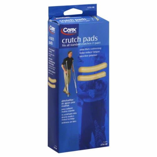 Carex Crutch Pads Perspective: front