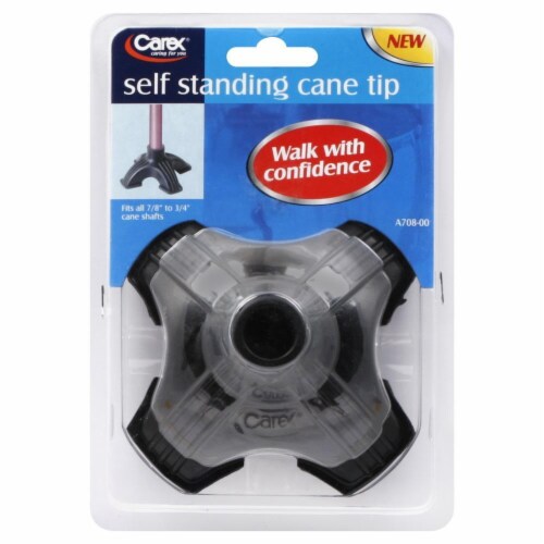 Carex® Self Standing Cane Tip Perspective: front
