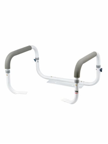 Carex® Toliet Support Rail Perspective: front