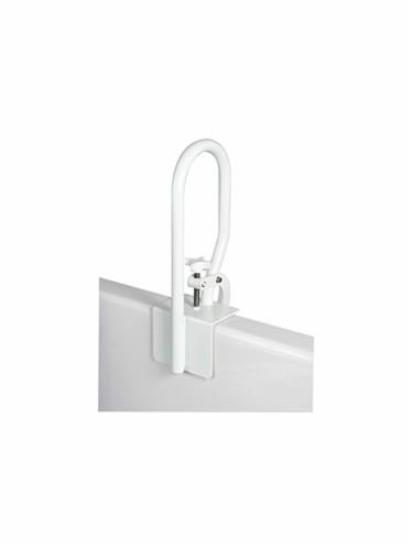 Carex Bathtub Rail - White Perspective: front