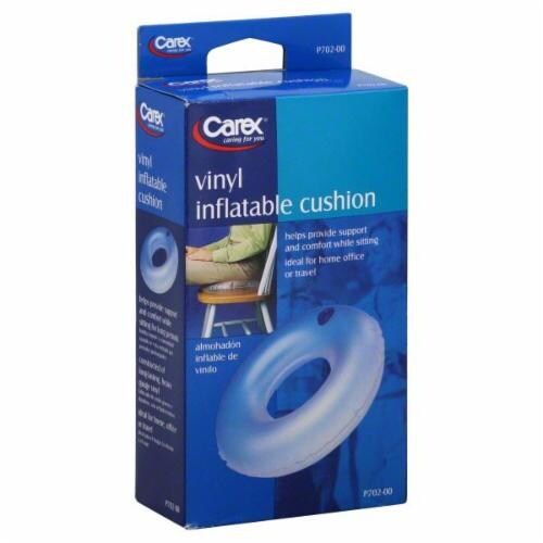 Carex Vinyl Inflatable Cushion Perspective: front