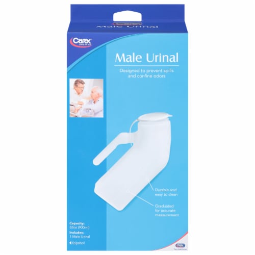 Carex Male Urinal Perspective: front