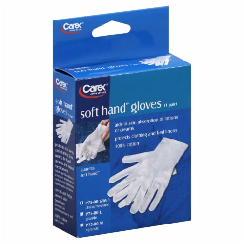 Carex Soft Hand Gloves S/M Perspective: front