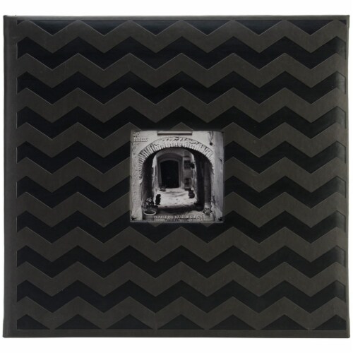 12x12 Post Bound Album - Black