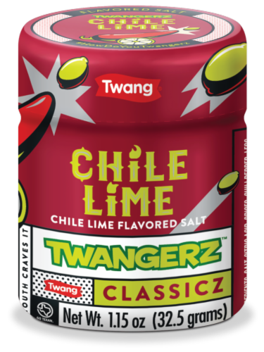 Twang® Chili Lime Flavored Salt Perspective: front
