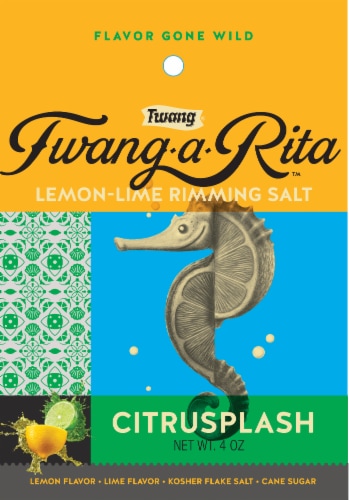Twang-A-Rita Citrusplash Lemon-Lime Rimming Salt Perspective: front