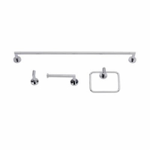 Ponte Giulio USA TPHCIN1 Circular Roll Paper Holder, Satin Perspective: front