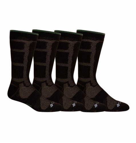 Columbia Large Crew Socks - Brown Perspective: front