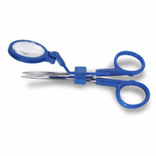 Miracle Point MS12 Magnifying Scissors - Set of 2 Perspective: front