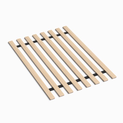 Continental Sleep 0.68 Vertical Wooden Bunkie Board Bed Slats King Beige King Gerbes Super Markets