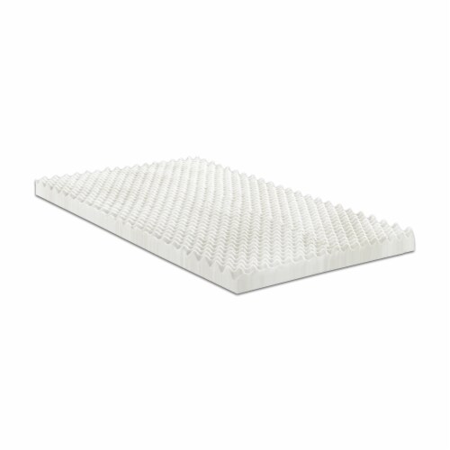 Continental Sleep 3" Convoluted High Density Foam Mattress TopperTwin