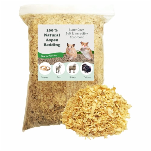 Continental Sleep, Premium Natural Pine Animal Bedding, Dust-Free, Soft Shavings Perspective: front