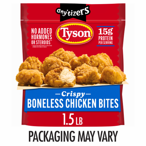 Tyson® Any'tizers® Frozen Popcorn Chicken Perspective: front