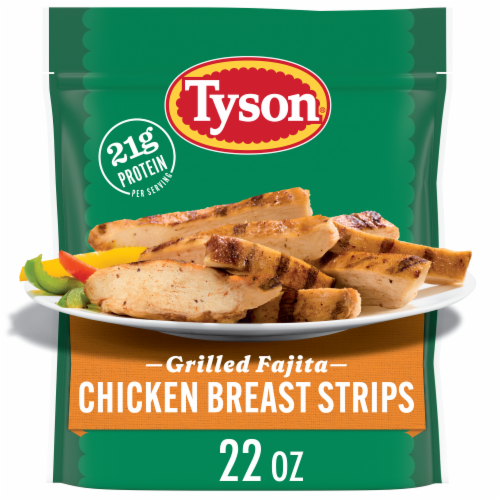 Tyson® Grilled & Ready® Fully Cooked Frozen Fajita Chicken Breast Strips,  22 oz - Kroger