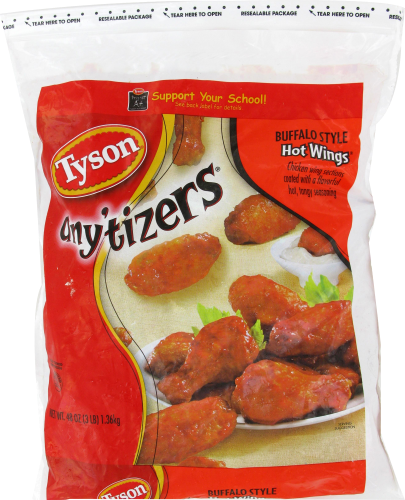 Tyson Any'tizer Buffalo Hot Wings Perspective: front