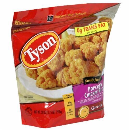 Tyson Any'tizer Popcorn Chicken Bites Perspective: front