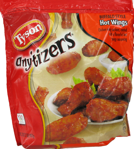 Tyson Any'tizer Buffalo Hot Wings Perspective: front