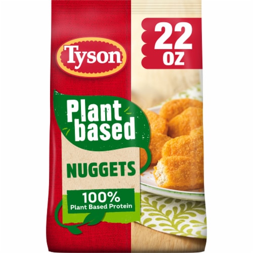 Tyson® Fully Cooked Plant Based Nuggets Perspective: front