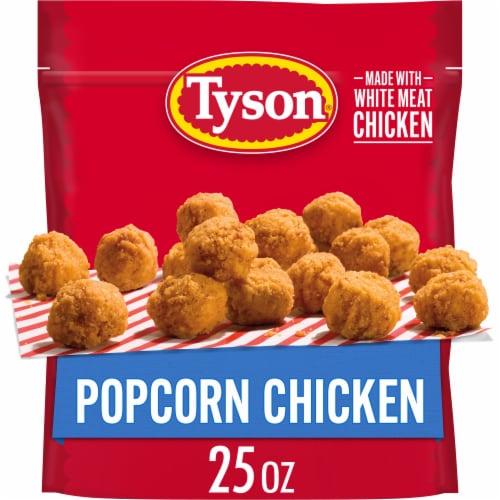 Tyson Frozen Popcorn Chicken Perspective: front