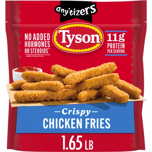 Tyson Any'tizers Frozen Crispy Chicken Fries Perspective: front