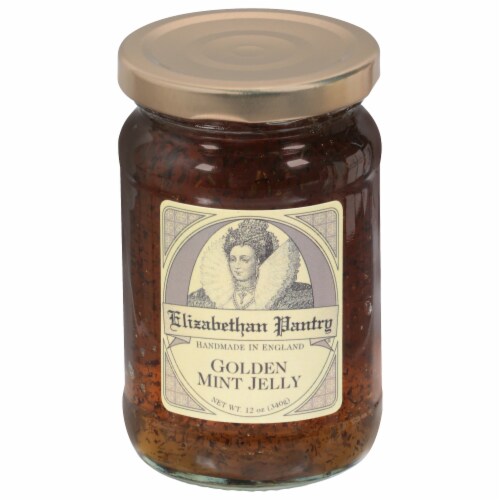 Elizabethan Pantry Golden Mint Jelly Perspective: front