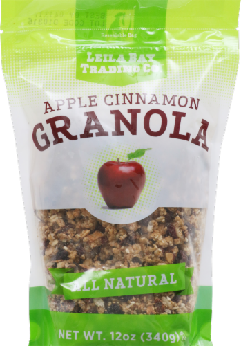 Leila Bay Trading Co.™ Apple Cinnamon Granola Perspective: front