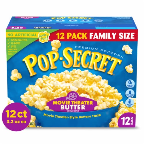 Pop Secret® Microwave Popcorn Movie Theater Butter Flavor