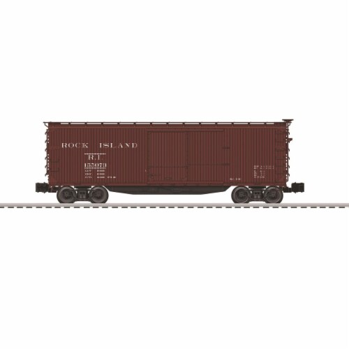 Lionel LNL83349 Rock Island USRA Double Sheath Boxcar Perspective: front