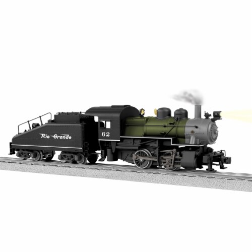 Lionel LNL84965 O Scale Rio Grande No.62 LionChief Plus A5 Model Train with Bluetooth Perspective: front
