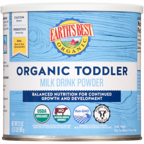 Earth's Best Organic Toddler Milk Drink Powder Perspective: front