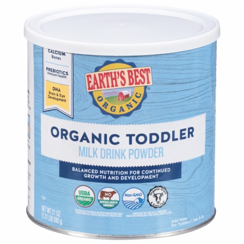 Earth s Best Organic Baby Formula for Babies 0 12 Months 21 oz Kroger