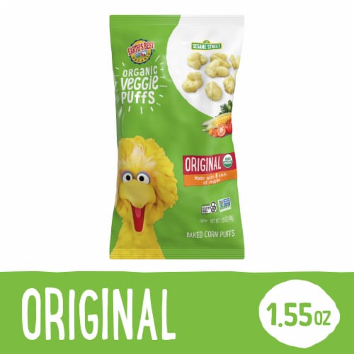 Earth's Best® Organic Original Veggie Puffs Snack Perspective: front