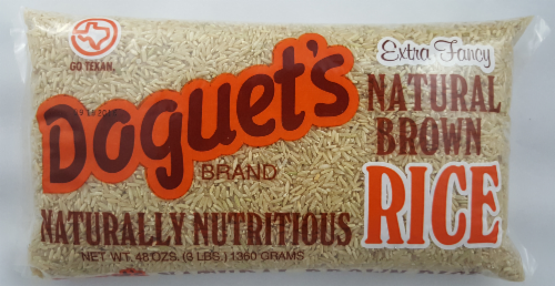Doguet's Fancy Brown Rice Perspective: front