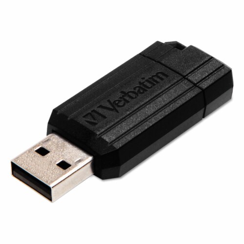 PinStripe USB Flash Drive, 16 GB, Black PinStripe USB Flash Drive, 16 GB, Black
