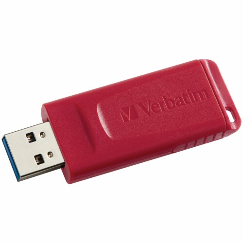 Store 'n' Go USB Flash Drive, 64 GB, Red