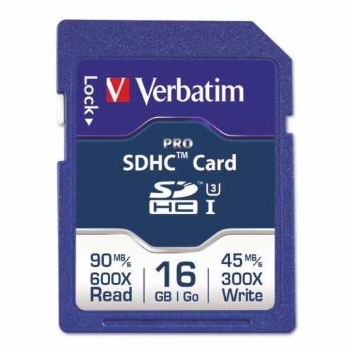 16GB Pro 600X SDHC Memory Card, UHS-I V30 U3 Class 10 16GB Pro 600X SDHC Memory Card, UHS-I V30 U3 Class 10