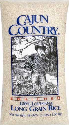 Cajun Country® Long Grain Rice Perspective: front